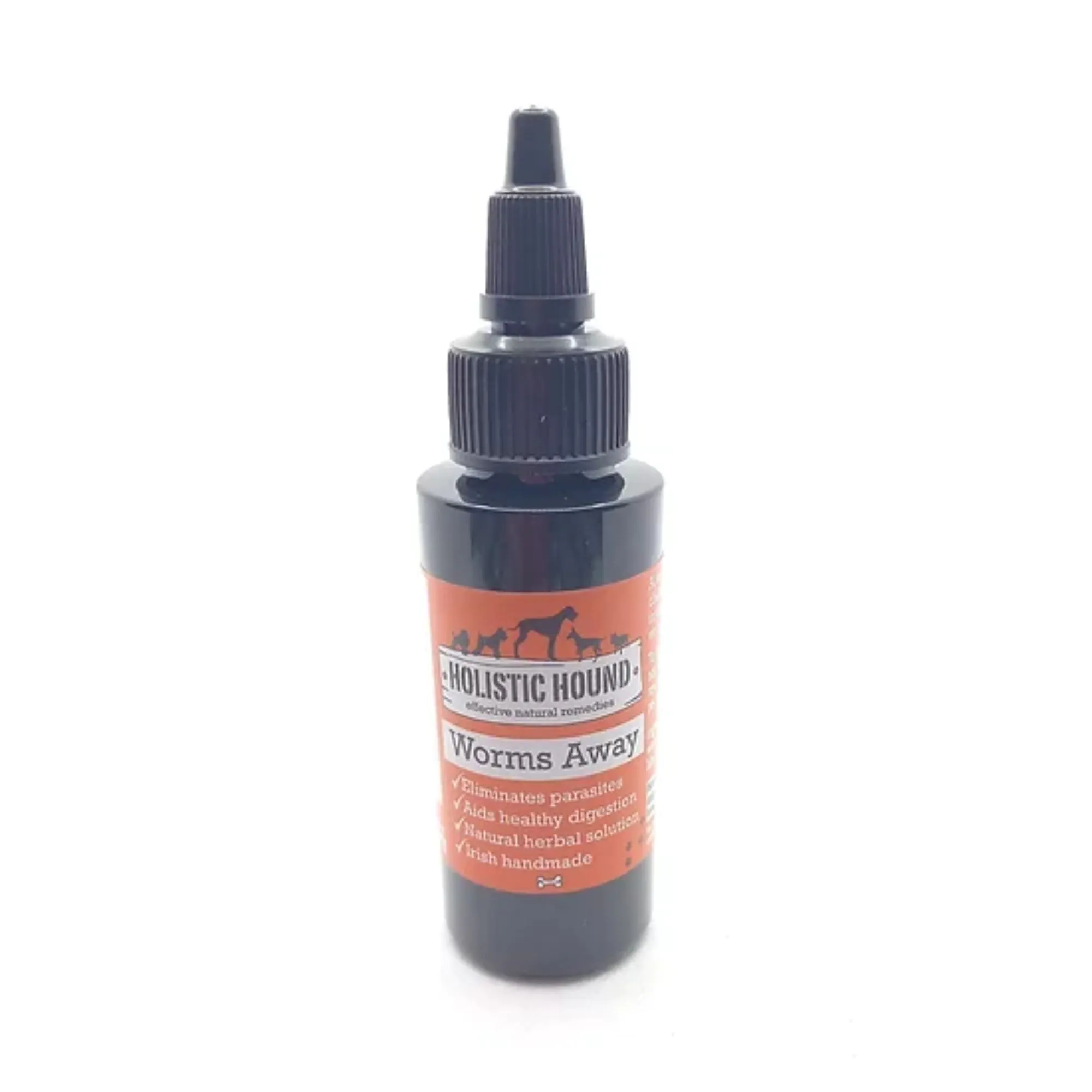 Holistic Hound Worms away - parasiitide vastane toidulisand 50ml 